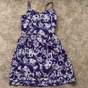Purple GAP Floral Dress